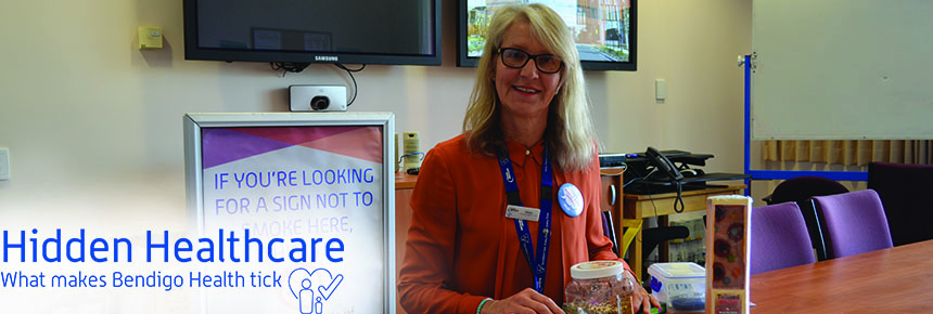 Tobacco Treatment Nurse Specialist Sharyn Gibbs has been helping people withdraw from nicotine for a number of years.